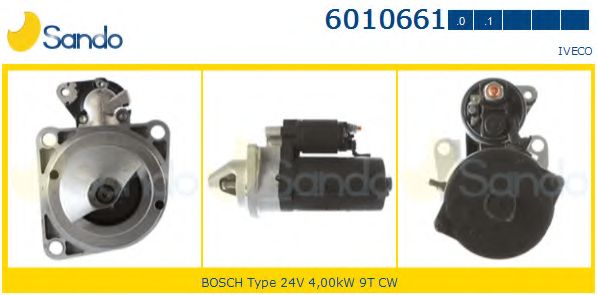 Стартер SANDO 6010661.0