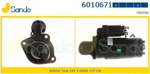 Стартер SANDO 6010671.0