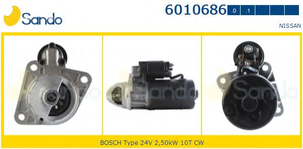 Стартер SANDO 6010686.1