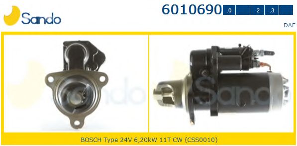 Стартер HOLGER CRISTIANSEN CS1274