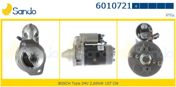 Стартер SANDO 6010721.0