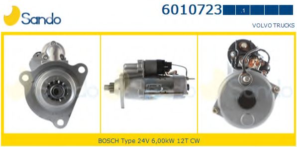 Стартер SANDO 6010723.1