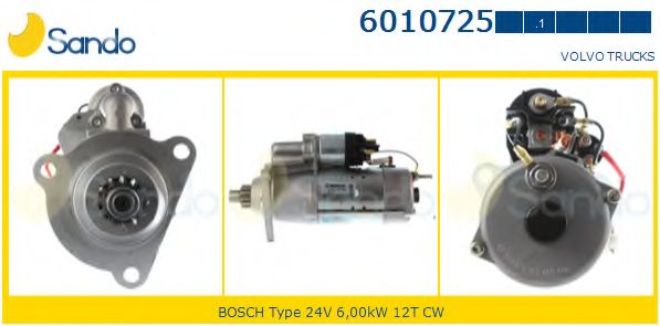Стартер SANDO 6010725.1