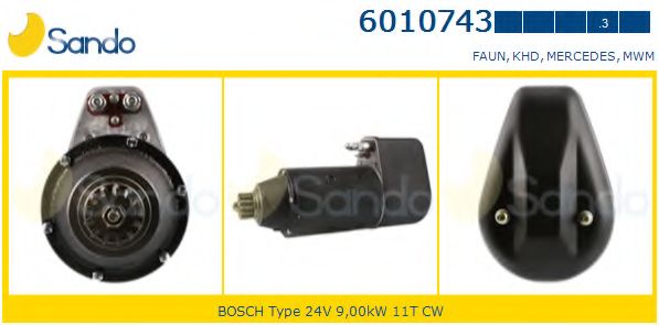 Стартер EFEL 100078