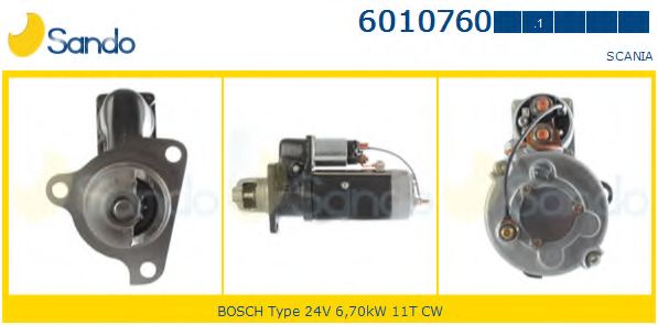 Стартер SANDO 6010760.1