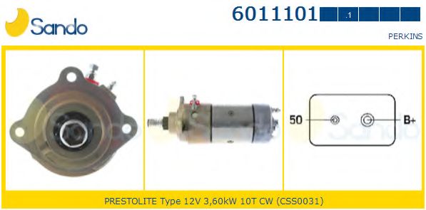 Стартер HC-Cargo 111024