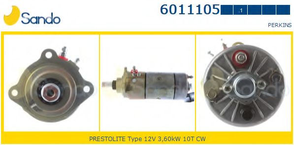 Стартер PRESTOLITE ELECTRIC 870641