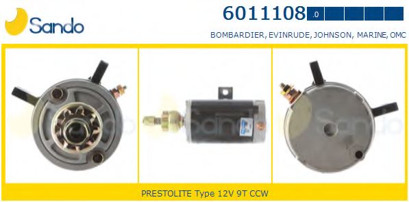 Стартер SANDO 6011108.0