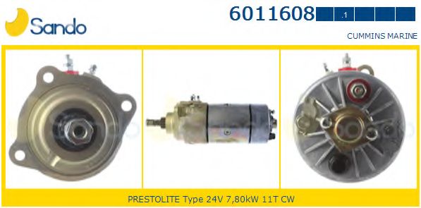 Стартер SANDO 6011608.1