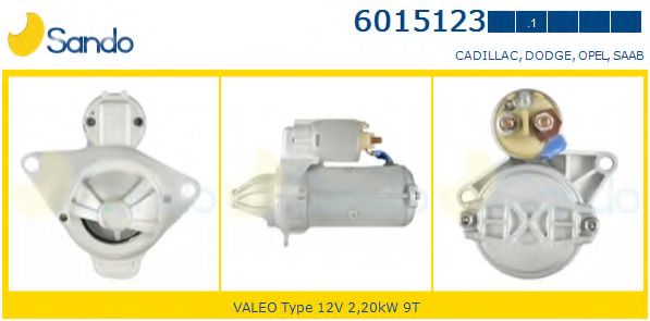 Стартер SANDO 6015123.1