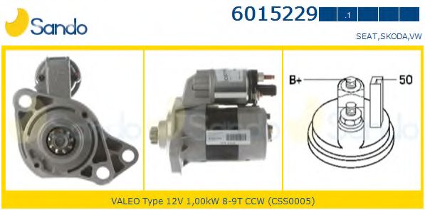 Стартер SANDO 6015229.1