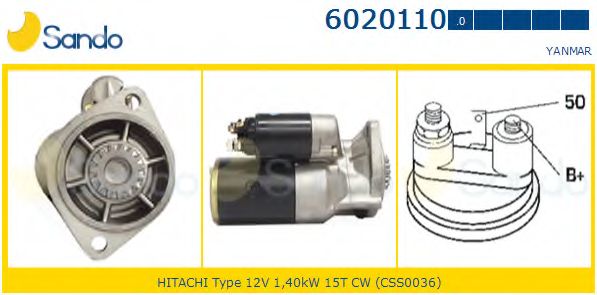 Стартер SANDO 6020110.0