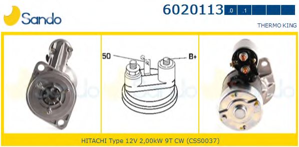 Стартер SANDO 6020113.0