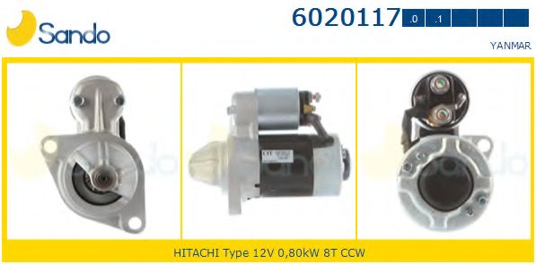 Стартер SANDO 6020117.0