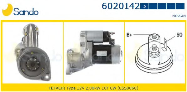 Стартер HC-Cargo 111448