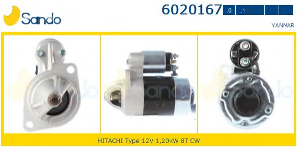 Стартер SANDO 6020167.0