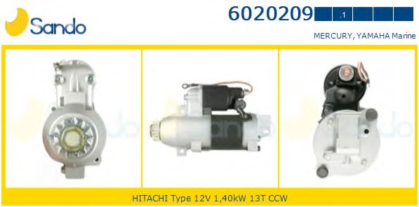 Стартер SANDO 6020209.1
