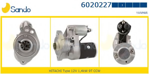 Стартер SANDO 6020227.1
