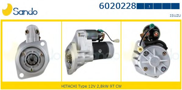 Стартер SANDO 6020228.1