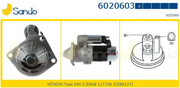 Стартер SANDO 6020603.0
