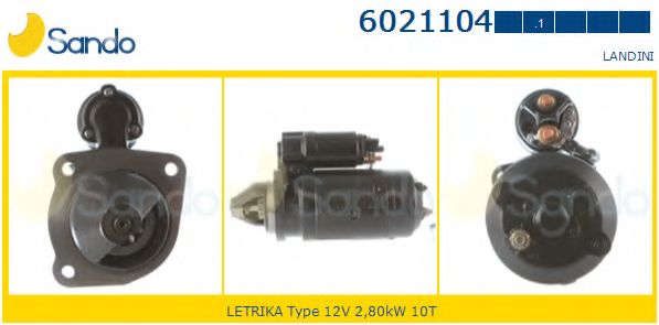 Стартер LETRIKA IS0872