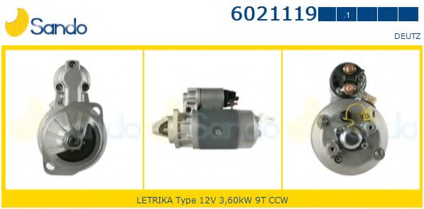 Стартер SANDO 6021119.1