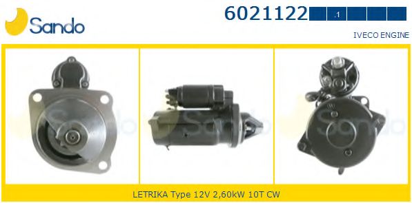 Стартер LETRIKA IS1189