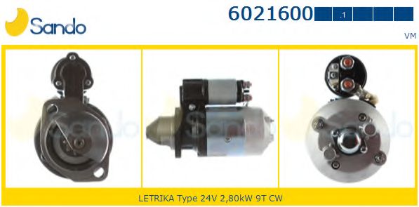 Стартер SANDO 6021600.1