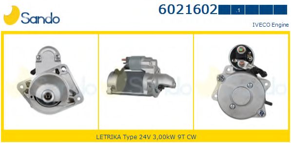 Стартер SANDO 6021602.1