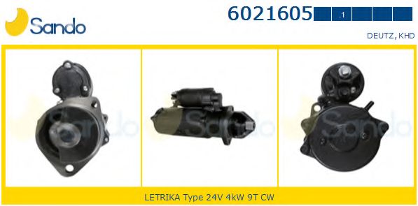 Стартер SANDO 6021605.1