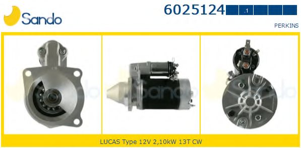 Стартер LUCAS ELECTRICAL 26150