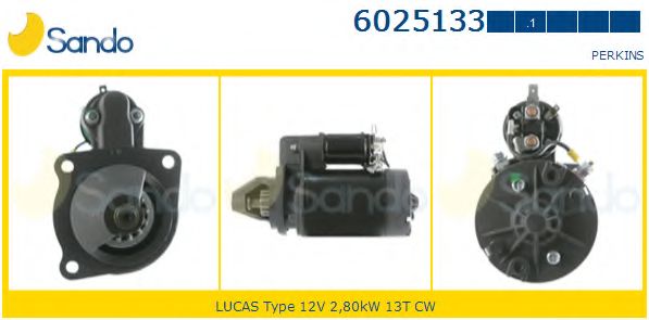 Стартер LUCAS ELECTRICAL 26275