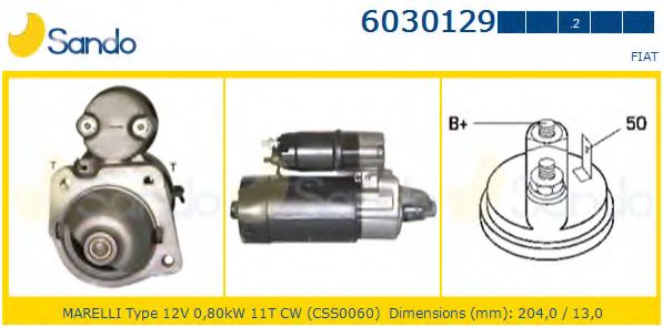 Стартер SANDO 6030129.2