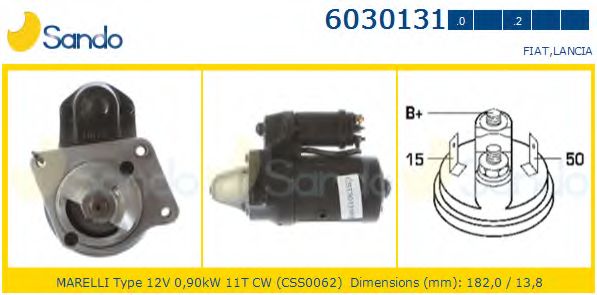 Стартер SANDO 6030131.2