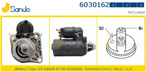 Стартер SANDO 6030162.4