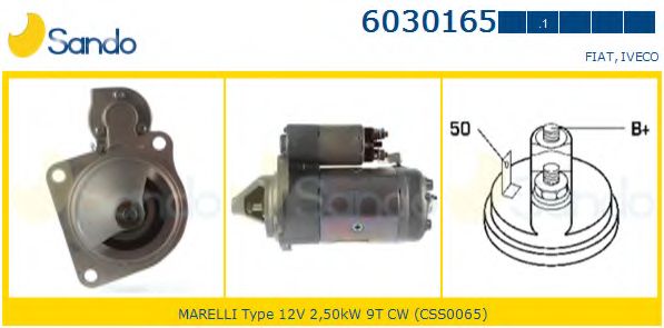 Стартер SANDO 6030165.1