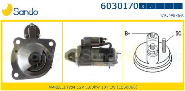 Стартер SANDO 6030170.0