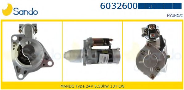 Стартер SANDO 6032600.1