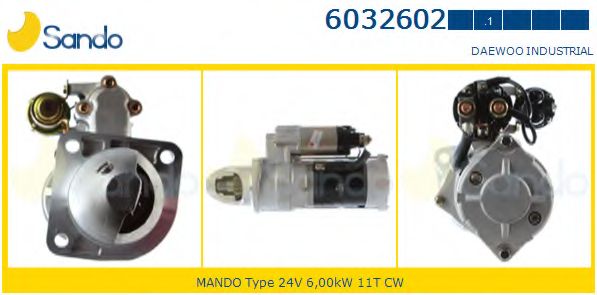 Стартер SANDO 6032602.1