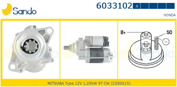 Стартер SANDO 6033102.0