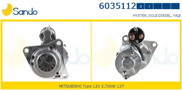 Стартер SANDO 6035112.0
