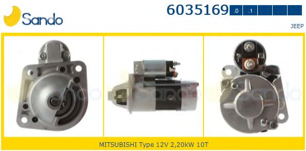 Стартер SANDO 6035169.1
