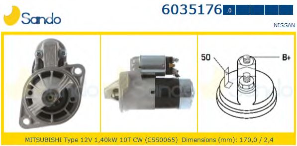 Стартер HC-Cargo 111562