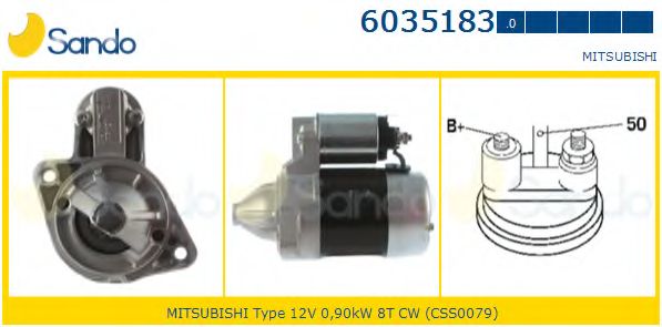 Стартер SANDO 6035183.0