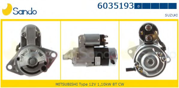 Стартер SANDO 6035193.0