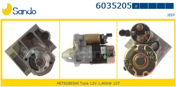 Стартер SANDO 6035205.0