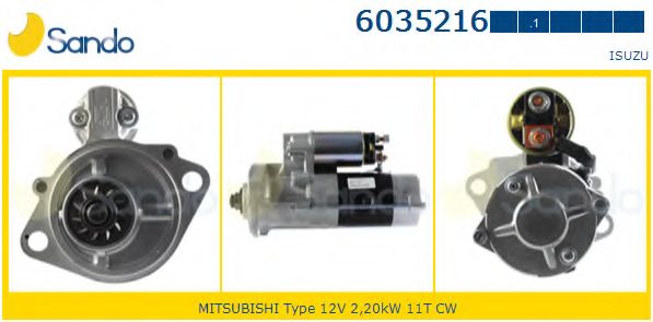 Стартер SANDO 6035216.1
