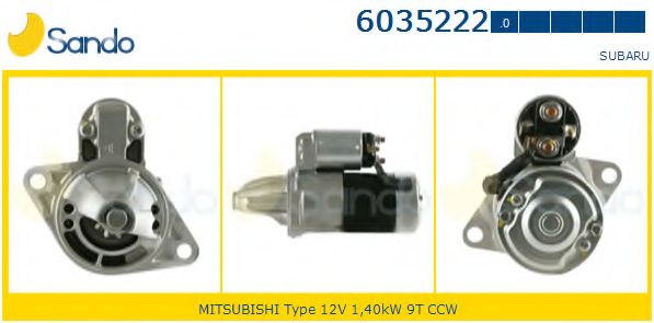 Стартер SANDO 6035222.0