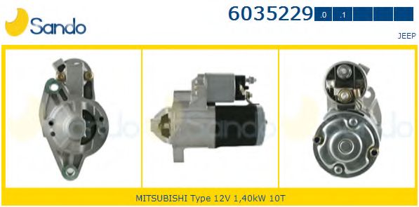 Стартер SANDO 6035229.0