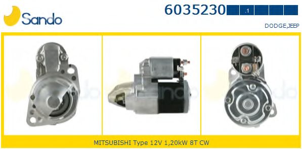 Стартер SANDO 6035230.1
